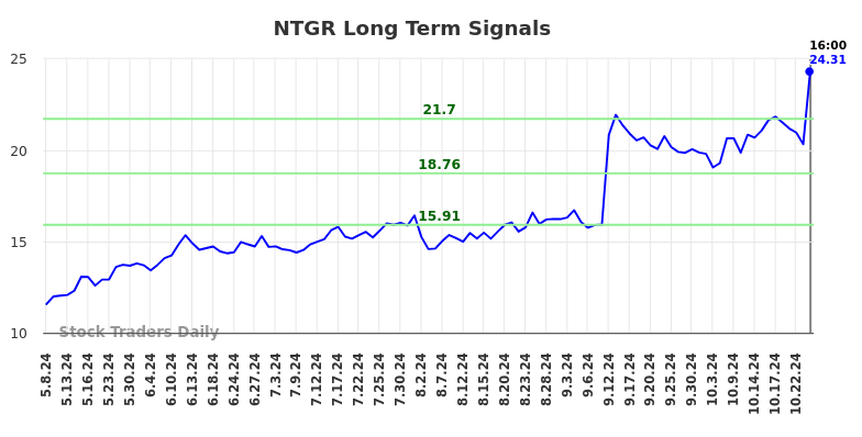 NTGR Long Term Analysis for November 10 2024