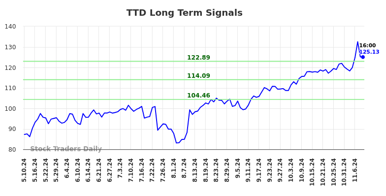 TTD Long Term Analysis for November 10 2024