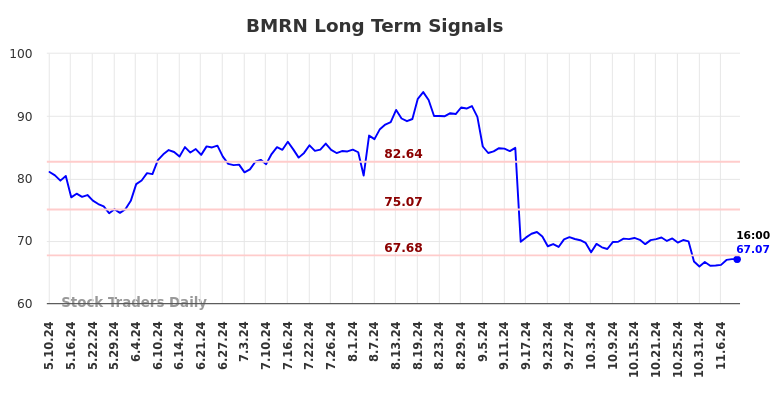 BMRN Long Term Analysis for November 11 2024