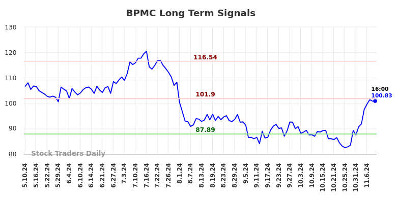 BPMC Long Term Analysis for November 11 2024