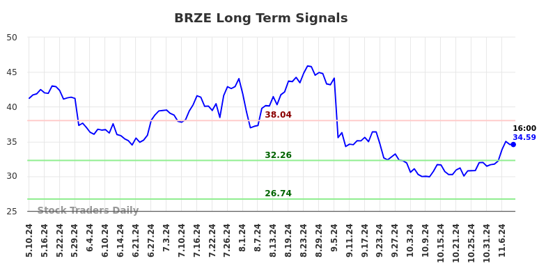 BRZE Long Term Analysis for November 11 2024