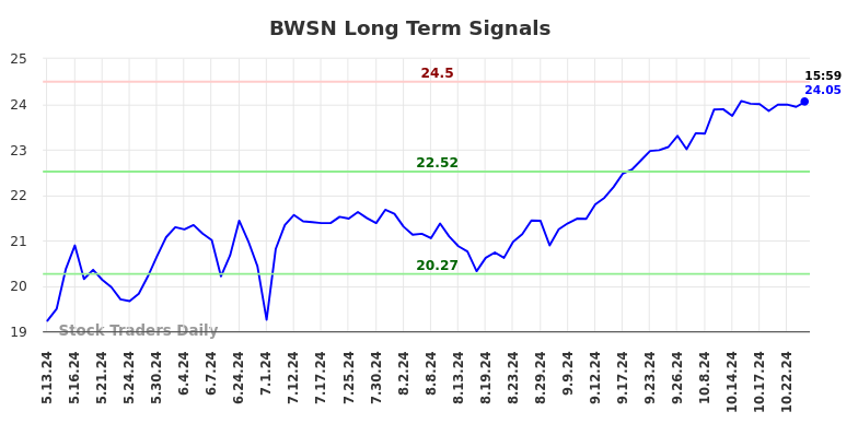 BWSN Long Term Analysis for November 11 2024