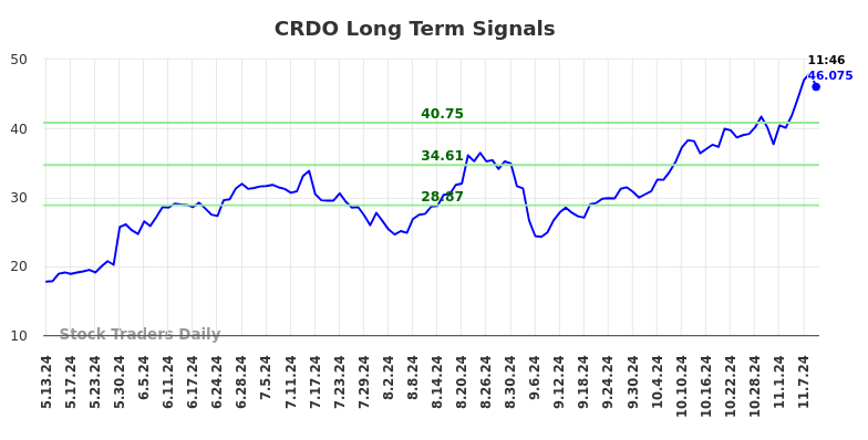 CRDO Long Term Analysis for November 11 2024