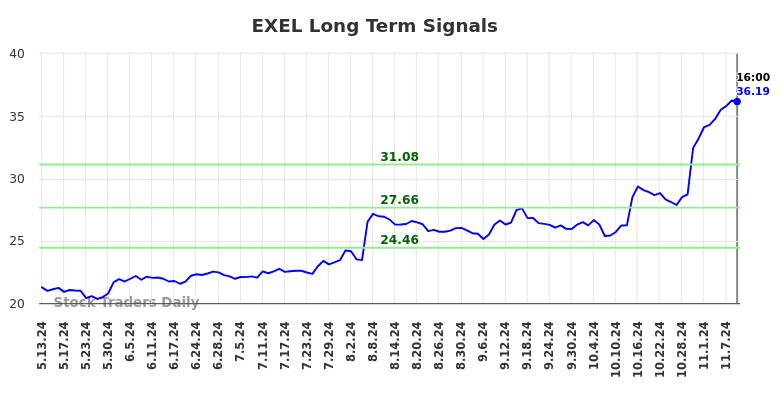 EXEL Long Term Analysis for November 12 2024