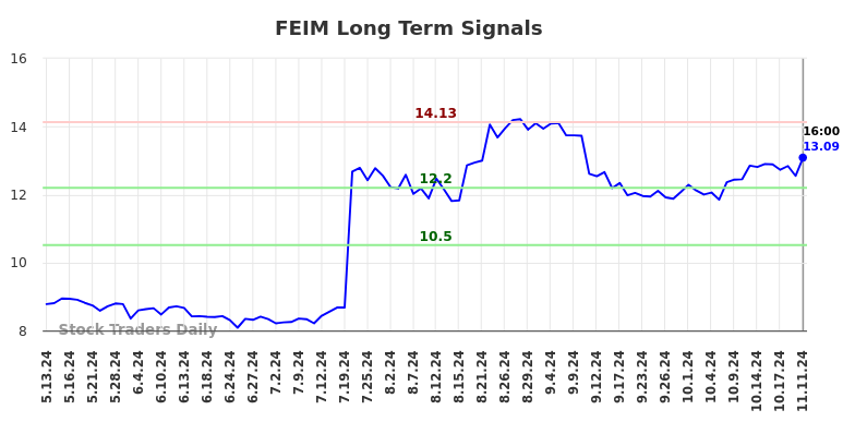 FEIM Long Term Analysis for November 12 2024