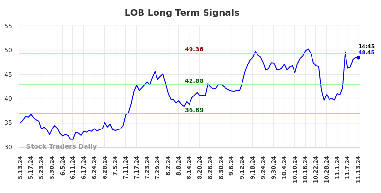 LOB Long Term Analysis for November 13 2024