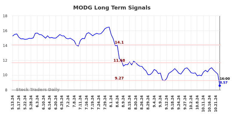 MODG Long Term Analysis for November 13 2024