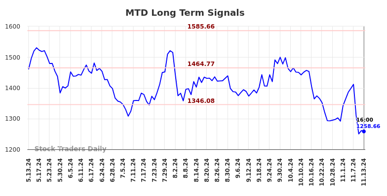 MTD Long Term Analysis for November 13 2024