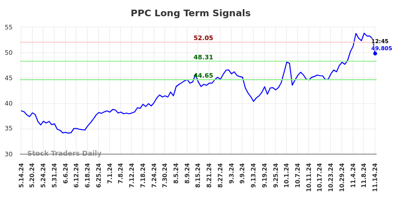 PPC Long Term Analysis for November 14 2024