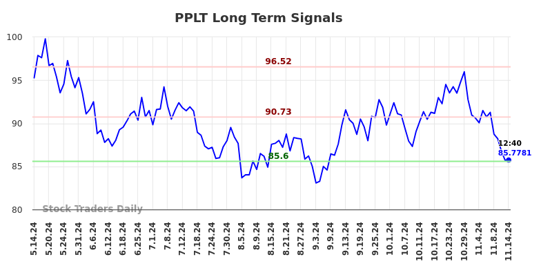 PPLT Long Term Analysis for November 14 2024