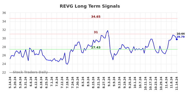 REVG Long Term Analysis for November 14 2024