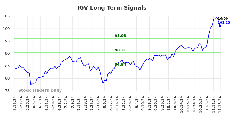 IGV Long Term Analysis for November 16 2024