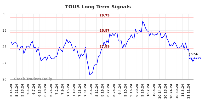 TOUS Long Term Analysis for November 17 2024