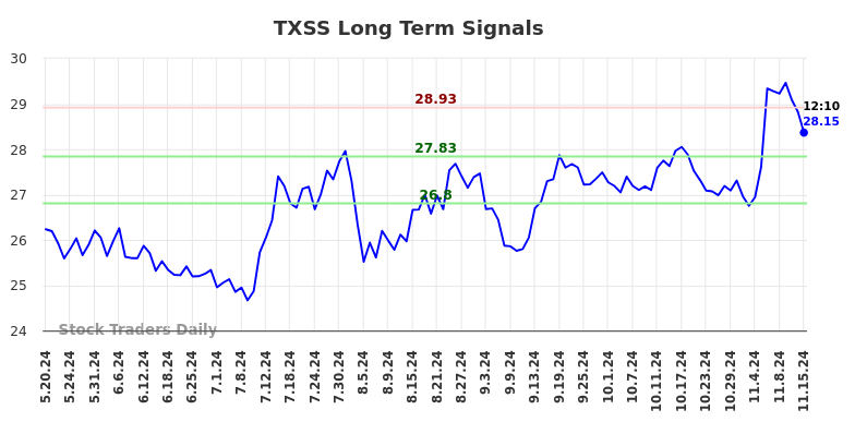 TXSS Long Term Analysis for November 18 2024