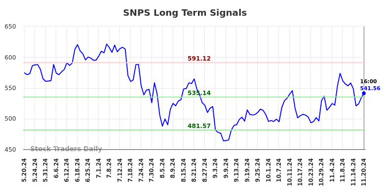 SNPS Long Term Analysis for November 20 2024