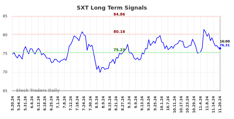 SXT Long Term Analysis for November 20 2024