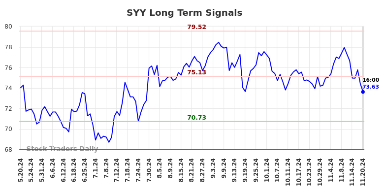 SYY Long Term Analysis for November 20 2024