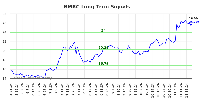 BMRC Long Term Analysis for November 21 2024