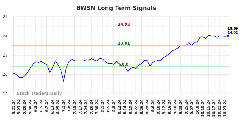 BWSN Long Term Analysis for November 21 2024