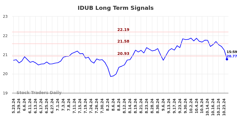 IDUB Long Term Analysis for November 23 2024