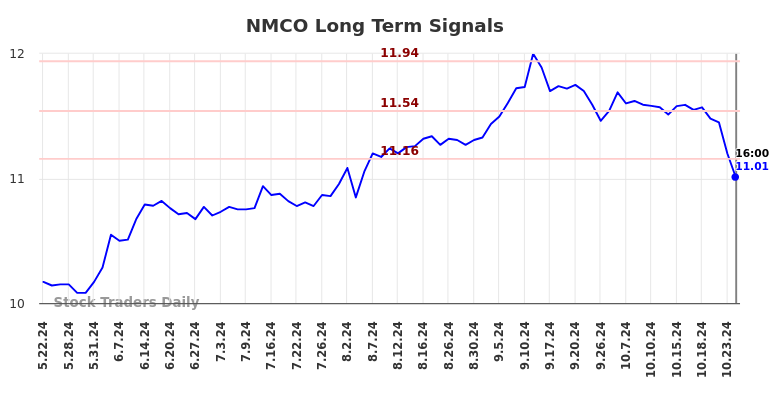 NMCO Long Term Analysis for November 24 2024