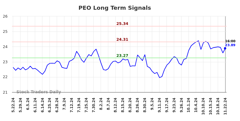 PEO Long Term Analysis for November 25 2024