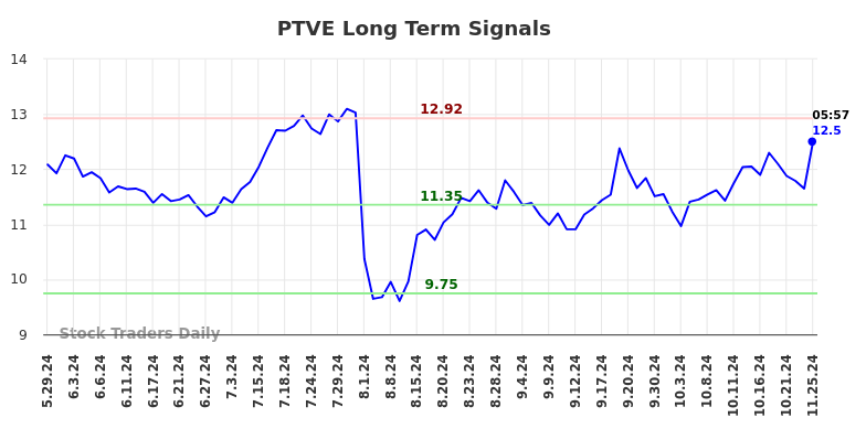 PTVE Long Term Analysis for November 25 2024