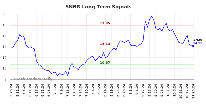 SNBR Long Term Analysis for November 25 2024