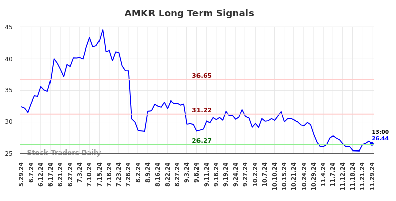 AMKR Long Term Analysis for December 1 2024