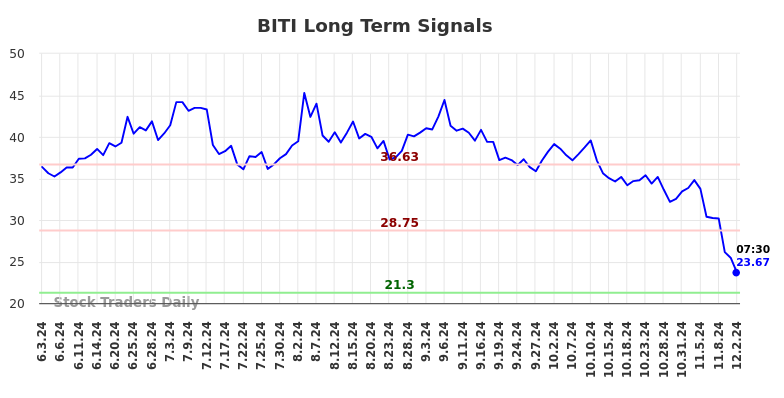 BITI Long Term Analysis for December 2 2024