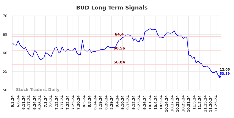 BUD Long Term Analysis for December 2 2024