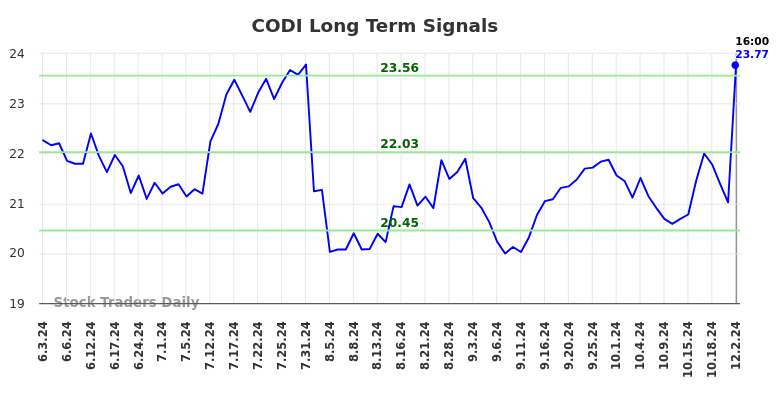 CODI Long Term Analysis for December 2 2024