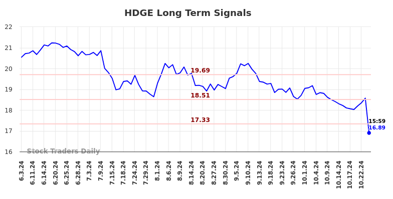 HDGE Long Term Analysis for December 4 2024