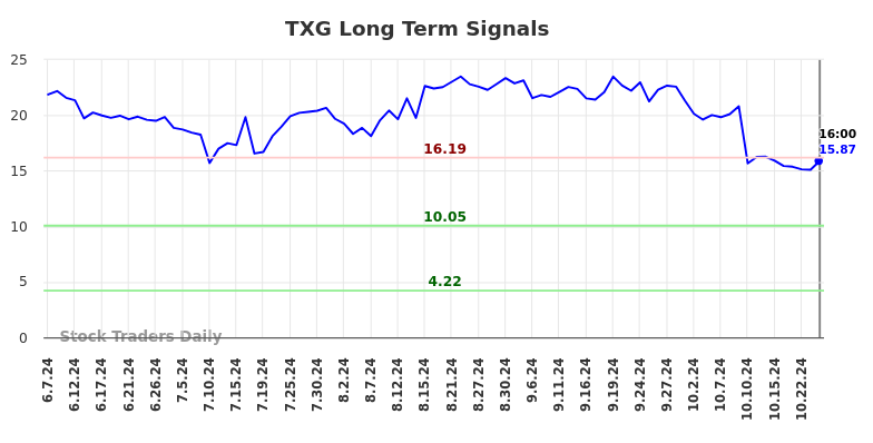 TXG Long Term Analysis for December 6 2024