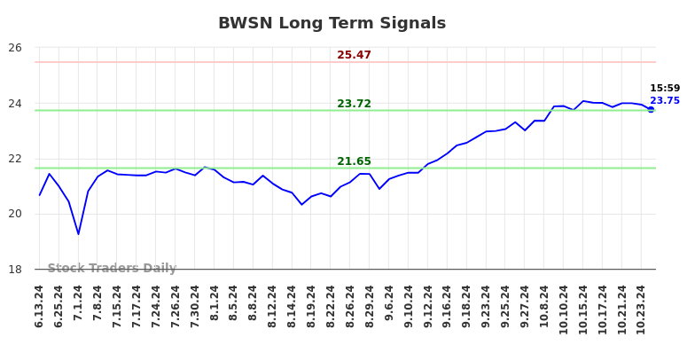 BWSN Long Term Analysis for December 13 2024