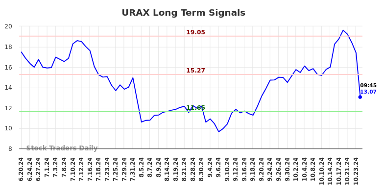 URAX Long Term Analysis for December 20 2024