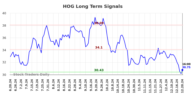 HOG Long Term Analysis for December 22 2024