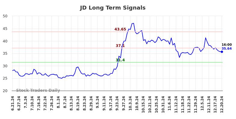 JD Long Term Analysis for December 22 2024