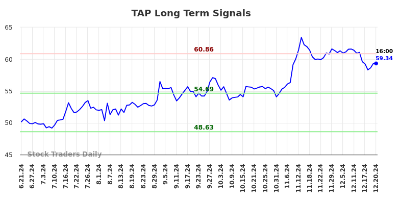 TAP Long Term Analysis for December 22 2024