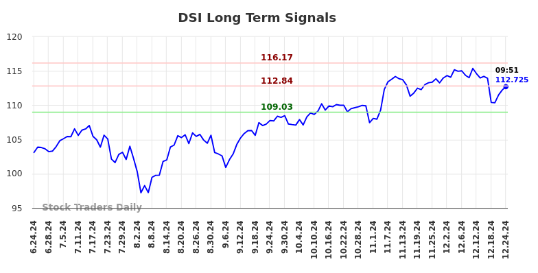 DSI Long Term Analysis for December 24 2024