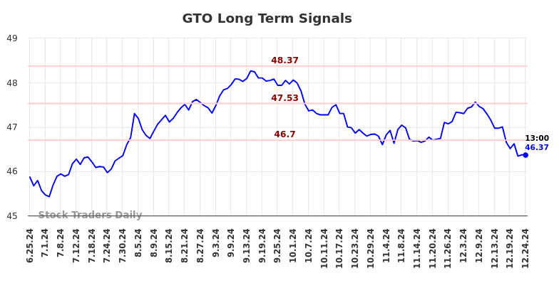 GTO Long Term Analysis for December 25 2024