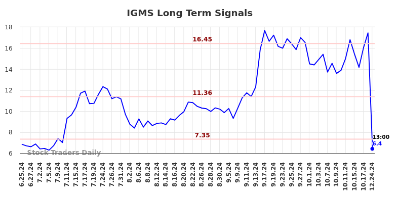 IGMS Long Term Analysis for December 25 2024