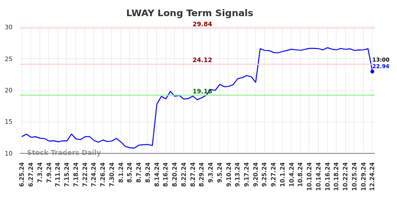 LWAY Long Term Analysis for December 26 2024