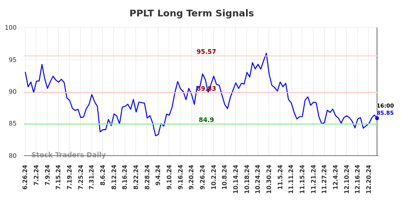 PPLT Long Term Analysis for December 27 2024