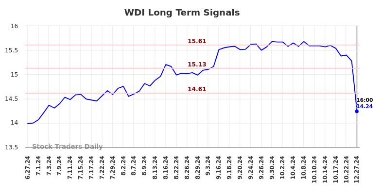 WDI Long Term Analysis for December 28 2024