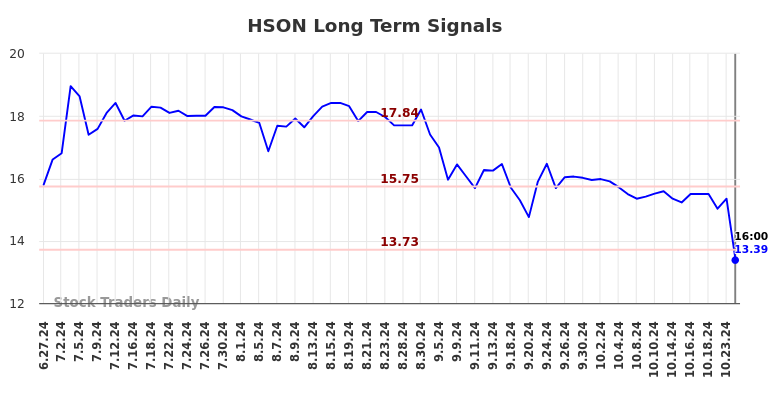 HSON Long Term Analysis for December 29 2024