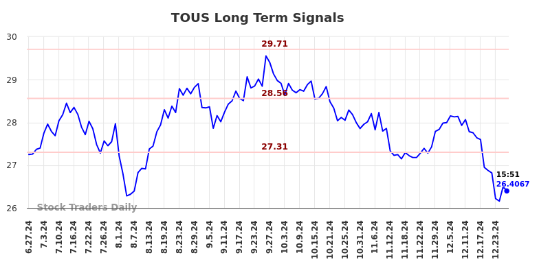 TOUS Long Term Analysis for December 29 2024