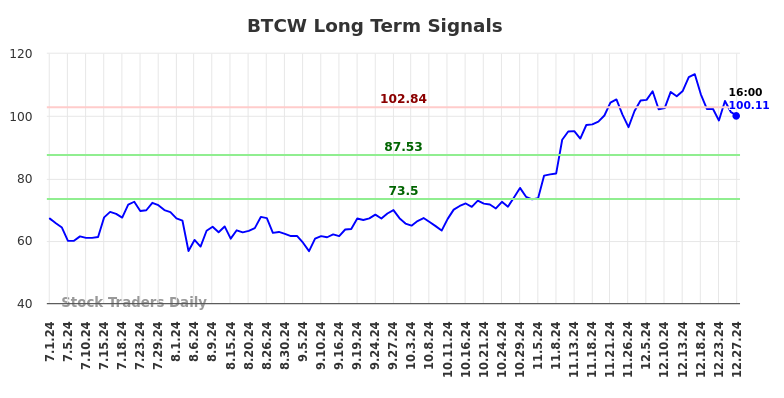 BTCW Long Term Analysis for December 30 2024