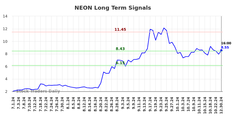 NEON Long Term Analysis for December 31 2024