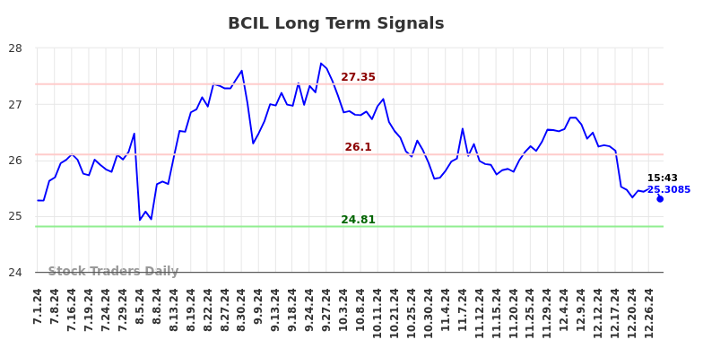 BCIL Long Term Analysis for December 31 2024